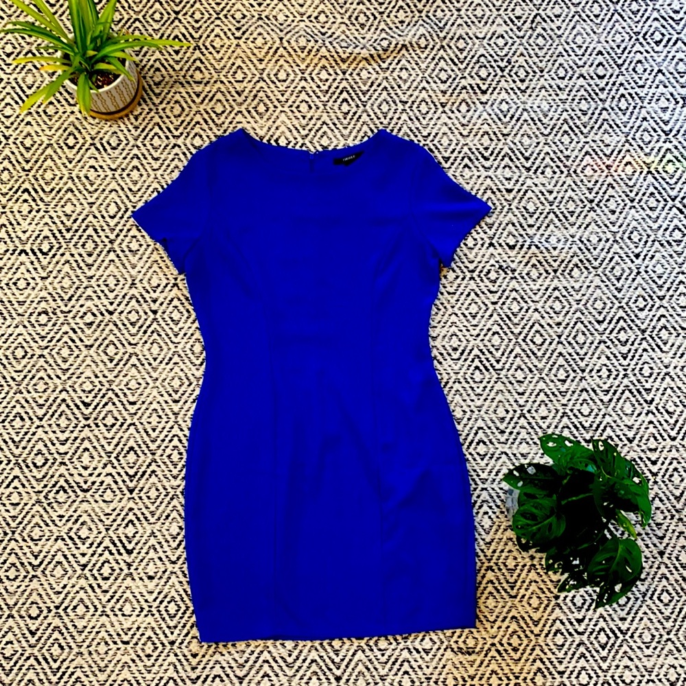 Royal blue dress